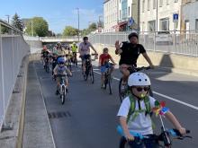 Kidical Mass Aus dem Tunnel