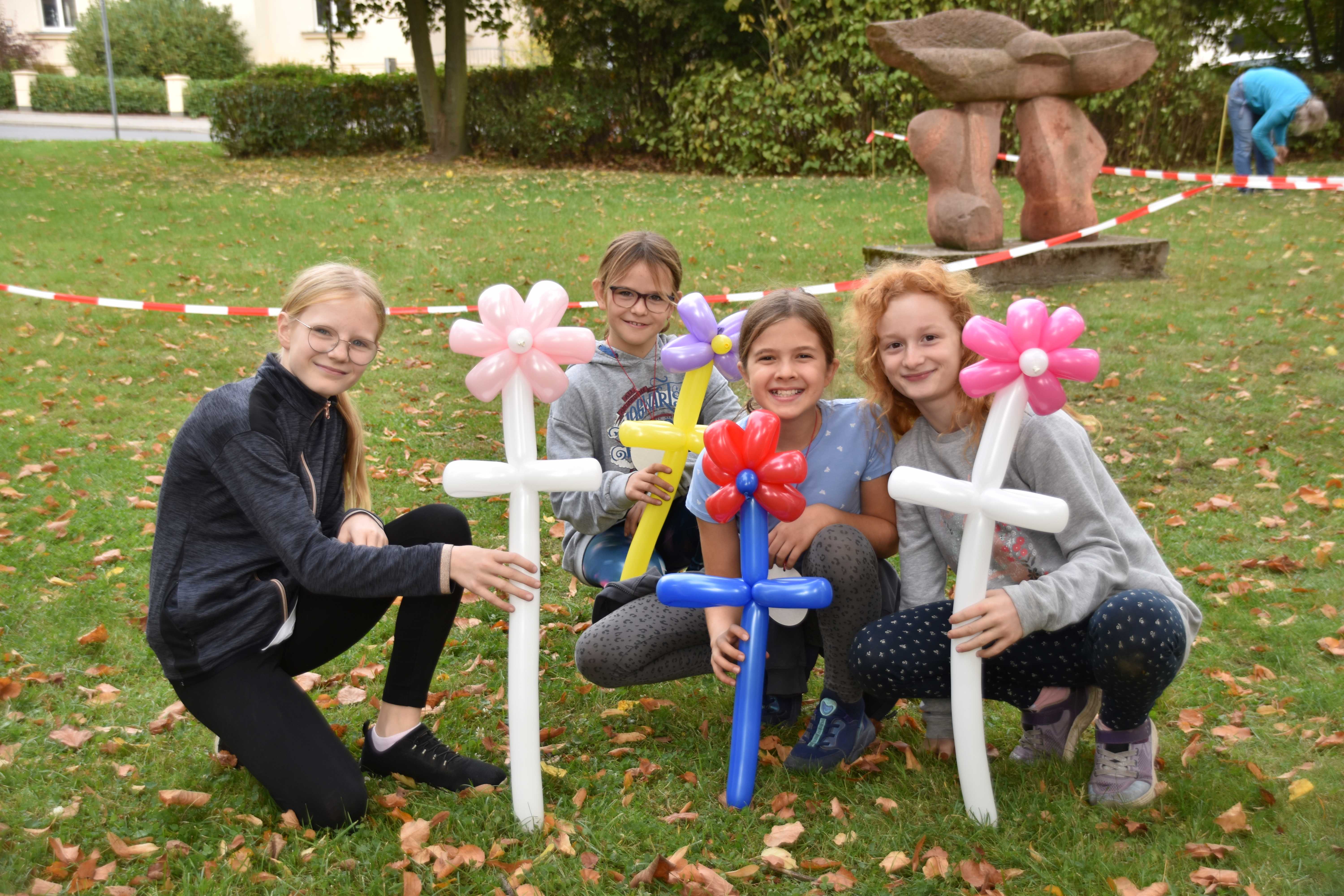 Viele Kinder sind dabei
