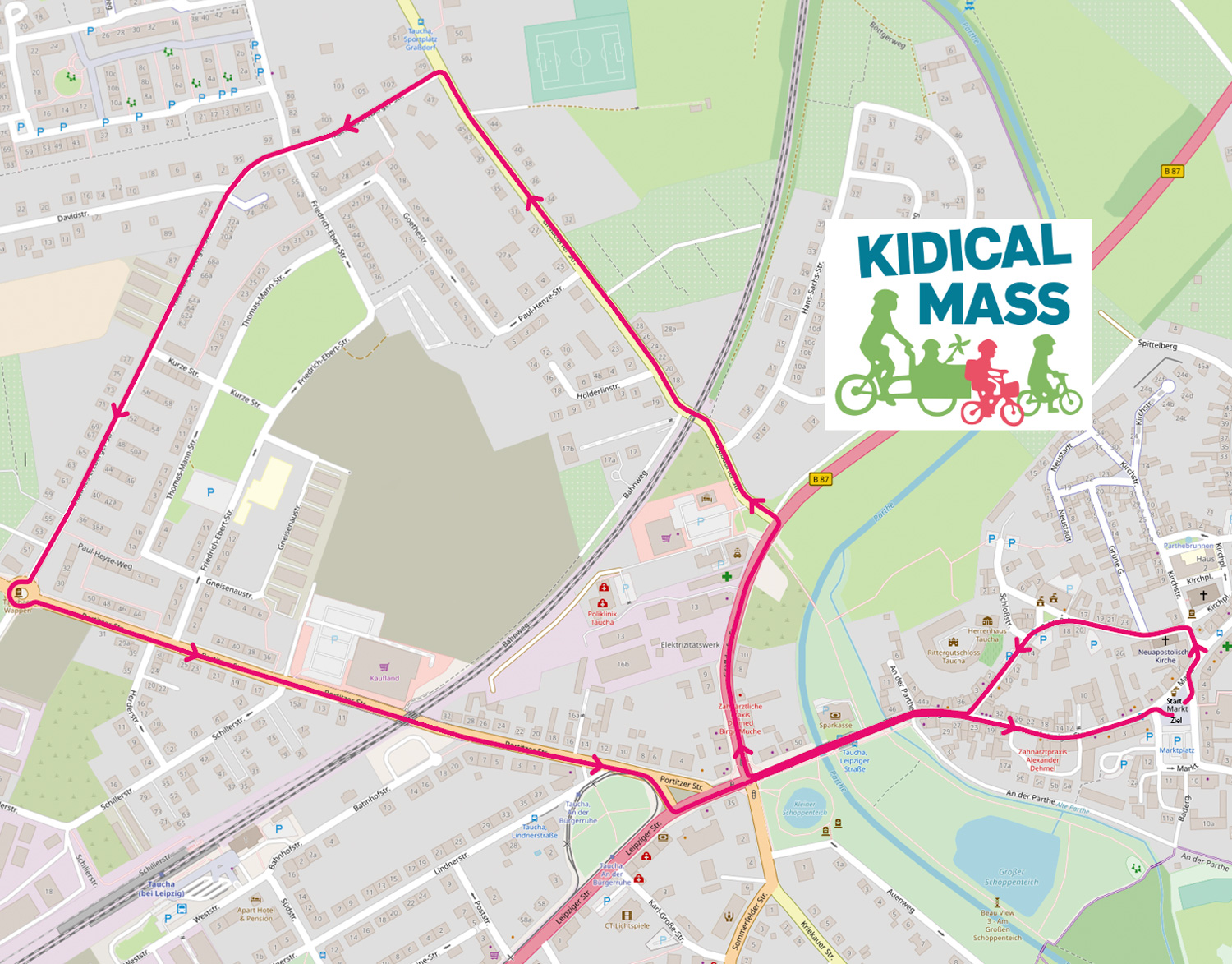 Kidical Mass Route