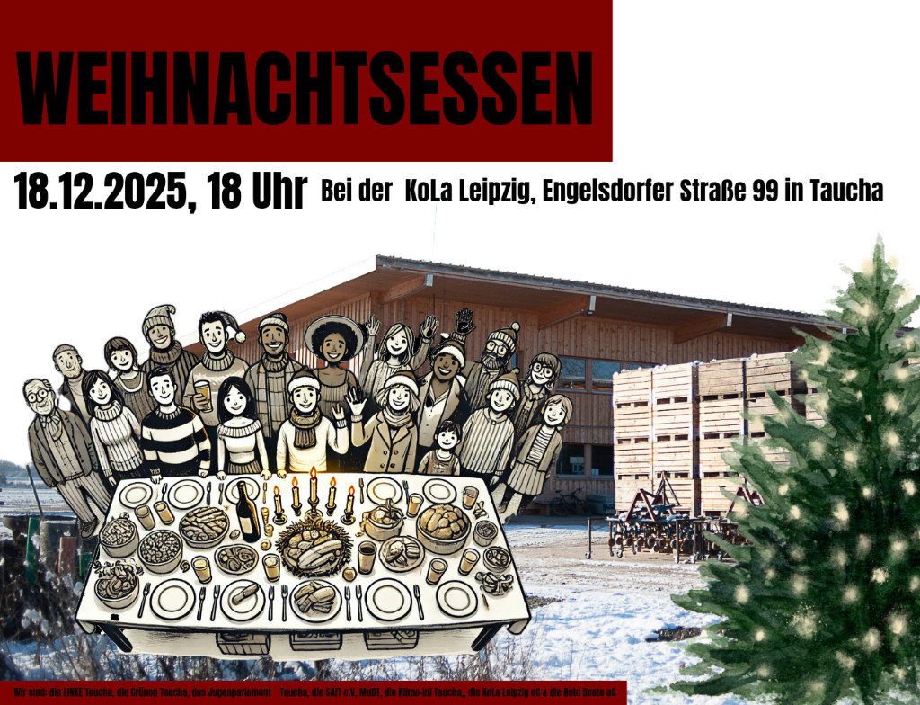 Einladung zum Weihnachtsessen 2025