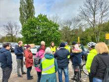 Demo an der Glockentiefe