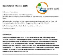 Newsletter 10: Vorschau